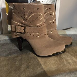 Miranda Lambert leather booties RARE